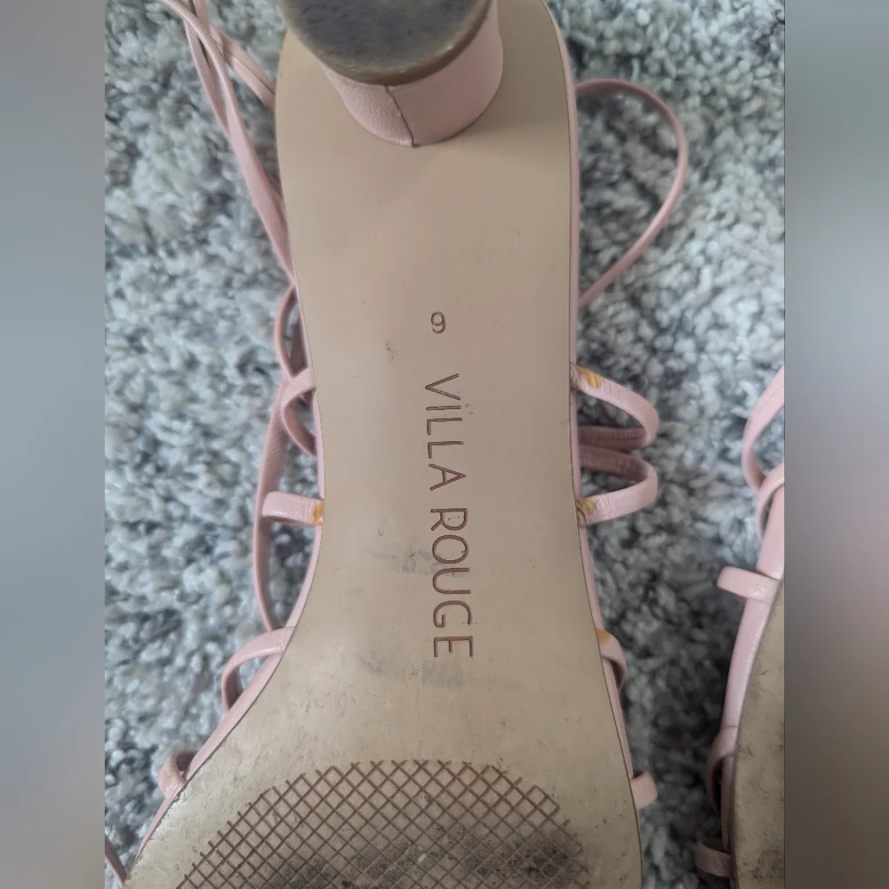 Villa Rouge Pink Sandals